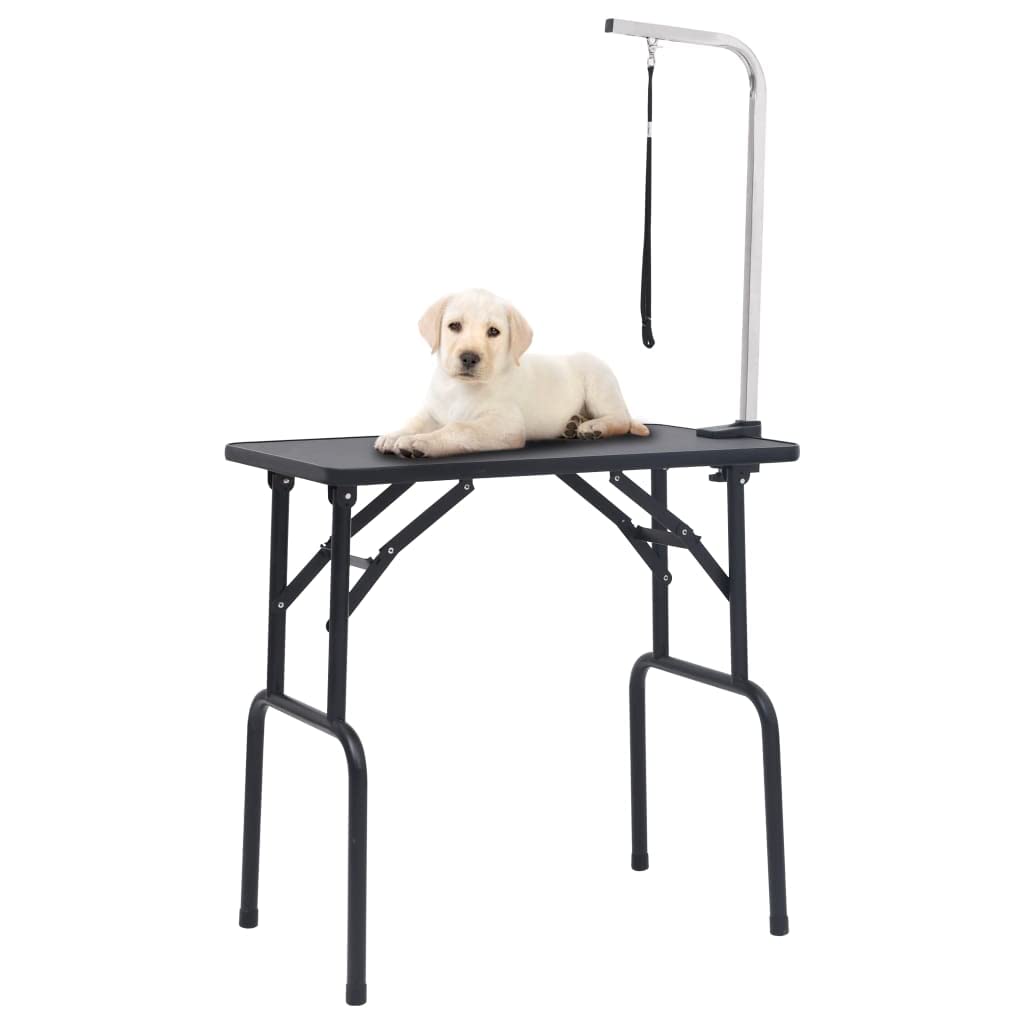 Adjustable Dog Grooming Table with 1 Loop-Animals & Pet Supplies Pet Supplies Pet Grooming Supplies