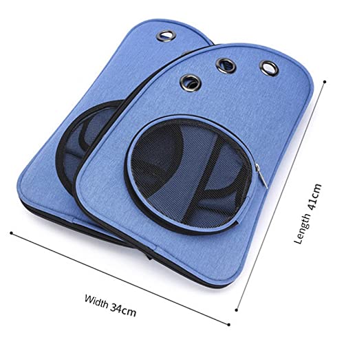 Breathable Backpack Pet Travel Portable Bag Foldable Oxford Carrying Supplies
