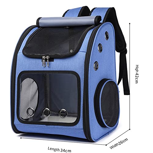 Breathable Backpack Pet Travel Portable Bag Foldable Oxford Carrying Supplies