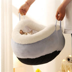 Cats House Sofa Bed Plush Recliner Cats Litter Small Dog Basket Rocking Chair Kitten Cave Pet Supplies (B M code)