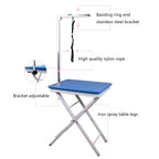 Adjustable Foldable Dog Grooming Table, Non-slip Surface Pet Supplies for Grooming Small and Medium Pets
