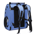 Breathable Backpack Pet Travel Portable Bag Foldable Oxford Carrying Supplies
