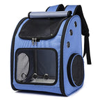 Breathable Backpack Pet Travel Portable Bag Foldable Oxford Carrying Supplies