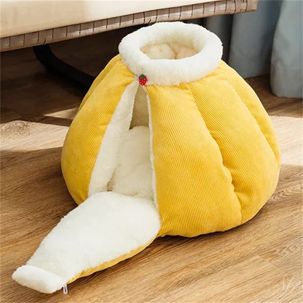 Cats House Four Seasons Universal Winter Warm Cats Pet House Villa Kennel Small Dog Pet Cats Supplies (C 40 * 40 * 38CM)