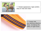 Breathable Nylon Mesh Dog Harness Adjustable Dog Harness and Leash Set Dog Accessories Pet Supplies (B L)