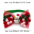 50/100pcs Small Dog Christmas Product Necktie Pet Cat Bowtie Collar for Grooming Supplies Accessories for Dogs