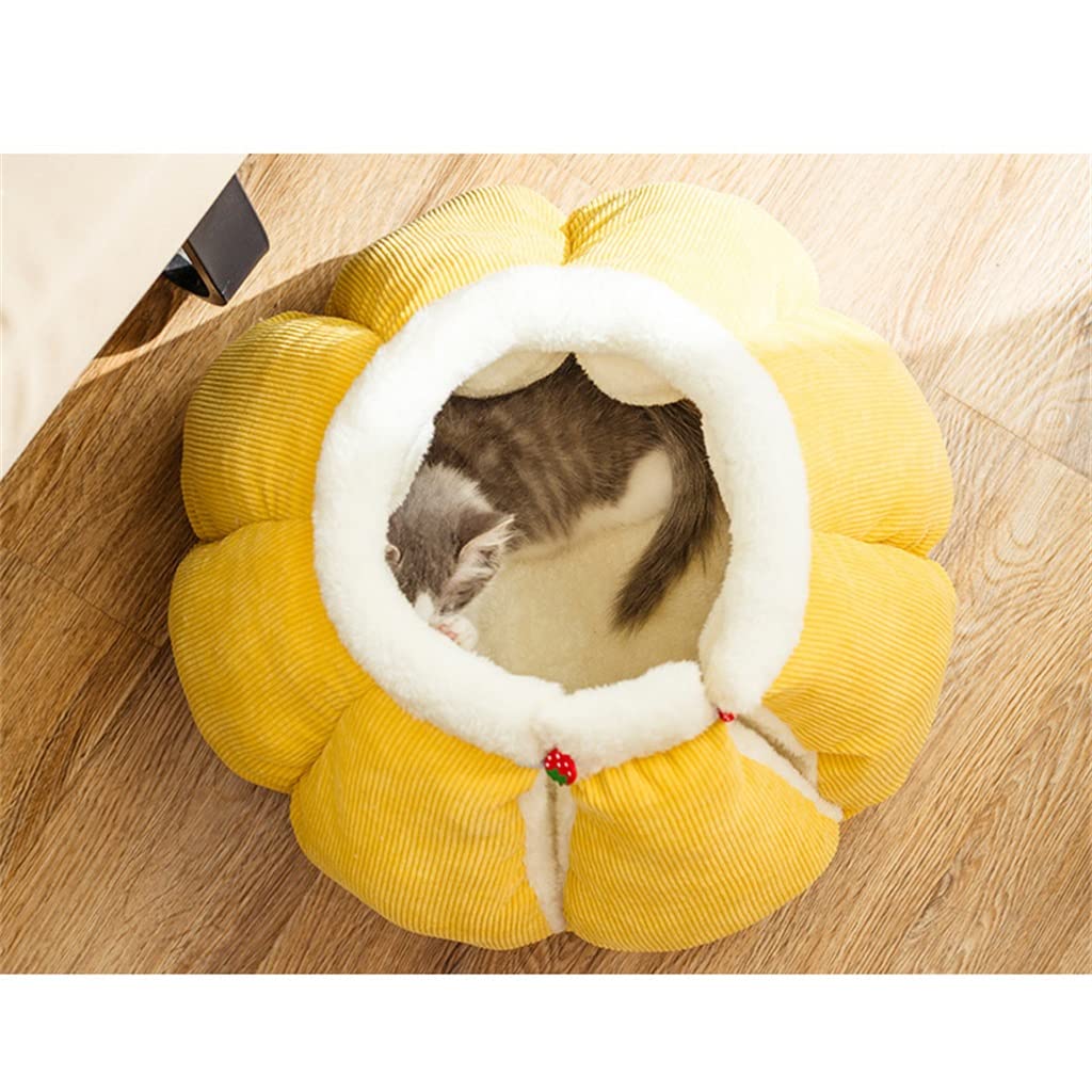 Cats House Four Seasons Universal Winter Warm Cats Pet House Villa Kennel Small Dog Pet Cats Supplies (A 40 * 40 * 38CM)