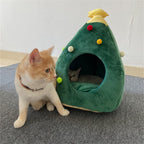 Cats Kennel Winter Warm Pet Kennel Cats House Pet Supplies Pet Bed Dog Bed (A M code)
