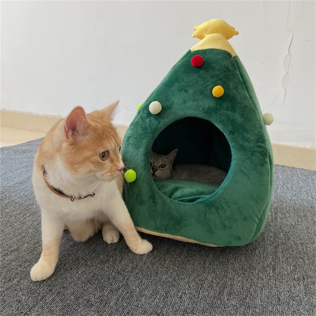Cats Kennel Winter Warm Pet Kennel Cats House Pet Supplies Pet Bed Dog Bed (A M code)