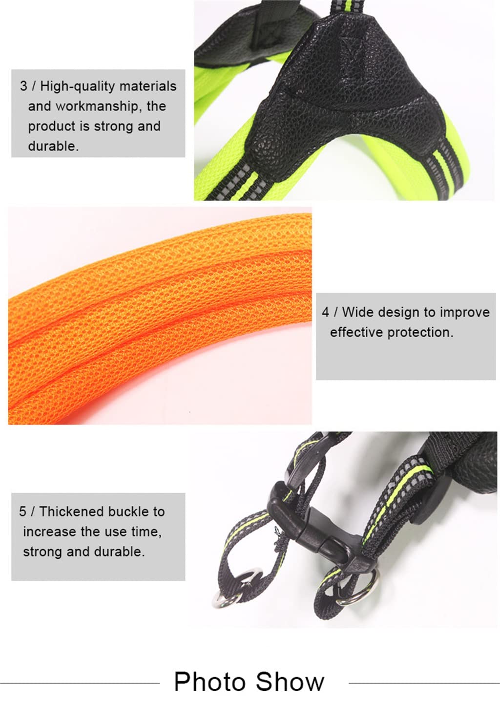 Breathable Nylon Mesh Dog Harness Adjustable Dog Harness and Leash Set Dog Accessories Pet Supplies (C XS)