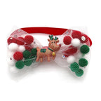 50/100pcs Small Dog Christmas Product Necktie Pet Cat Bowtie Collar for Grooming Supplies Accessories for Dogs