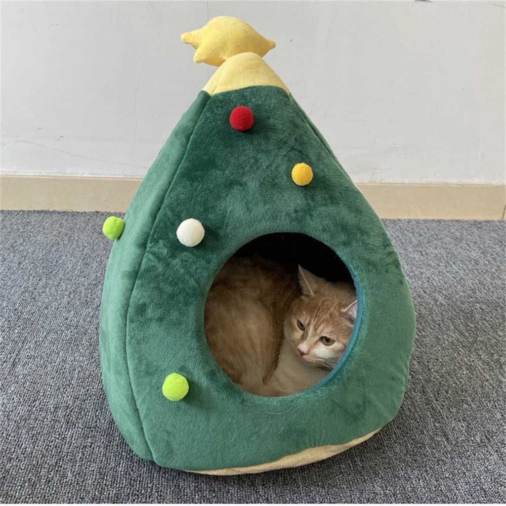 Cats Kennel Winter Warm Pet Kennel Cats House Pet Supplies Pet Bed Dog Bed (A M code)